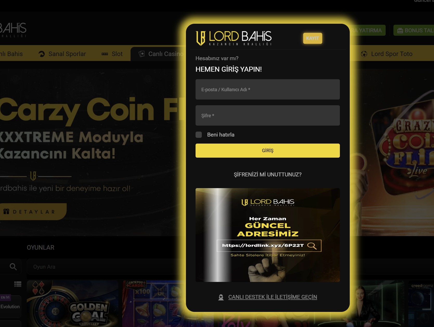 lordbahis erişim